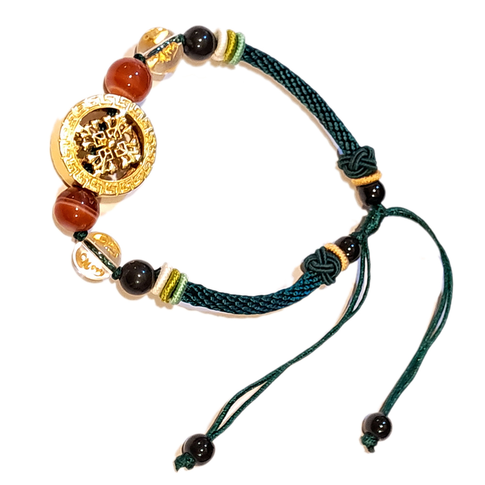 十字杵{銅}中國結手鍊【十方】151654