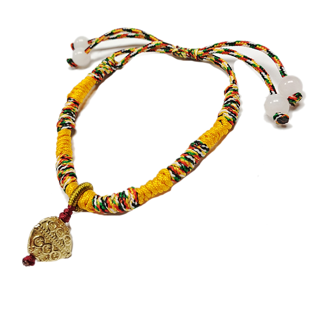 金粽 {銅} 五色線手鍊【十方】151756