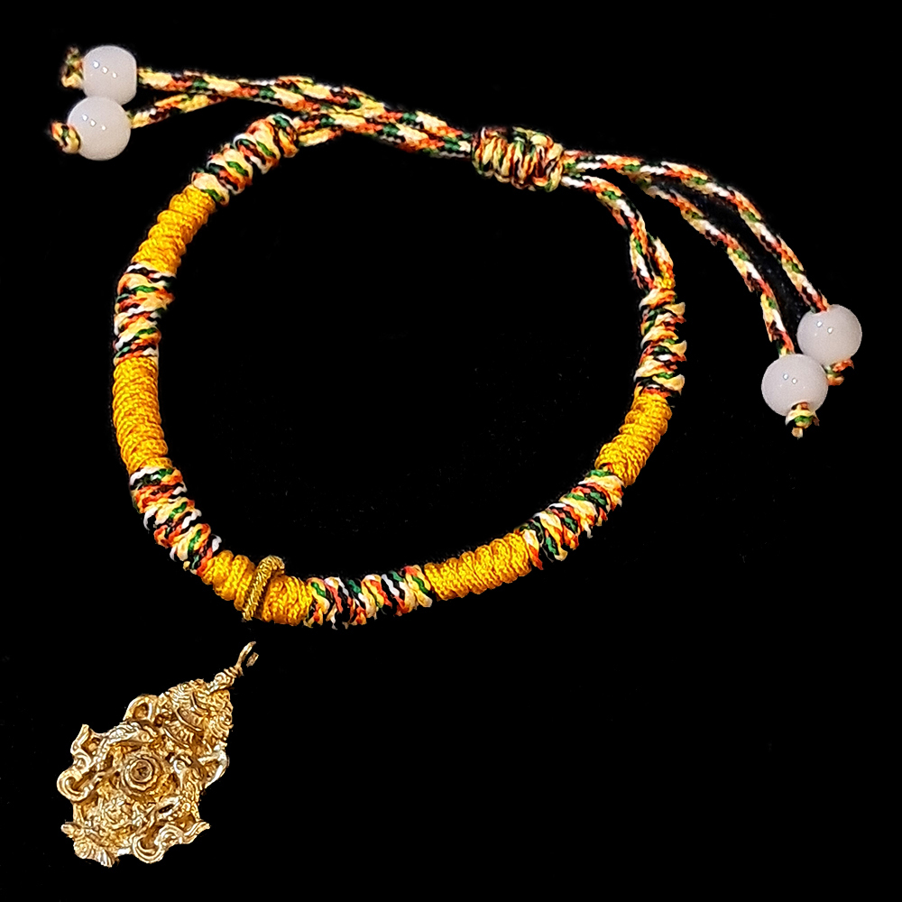 八吉祥{銅}五色線招財手鍊【十方】151635