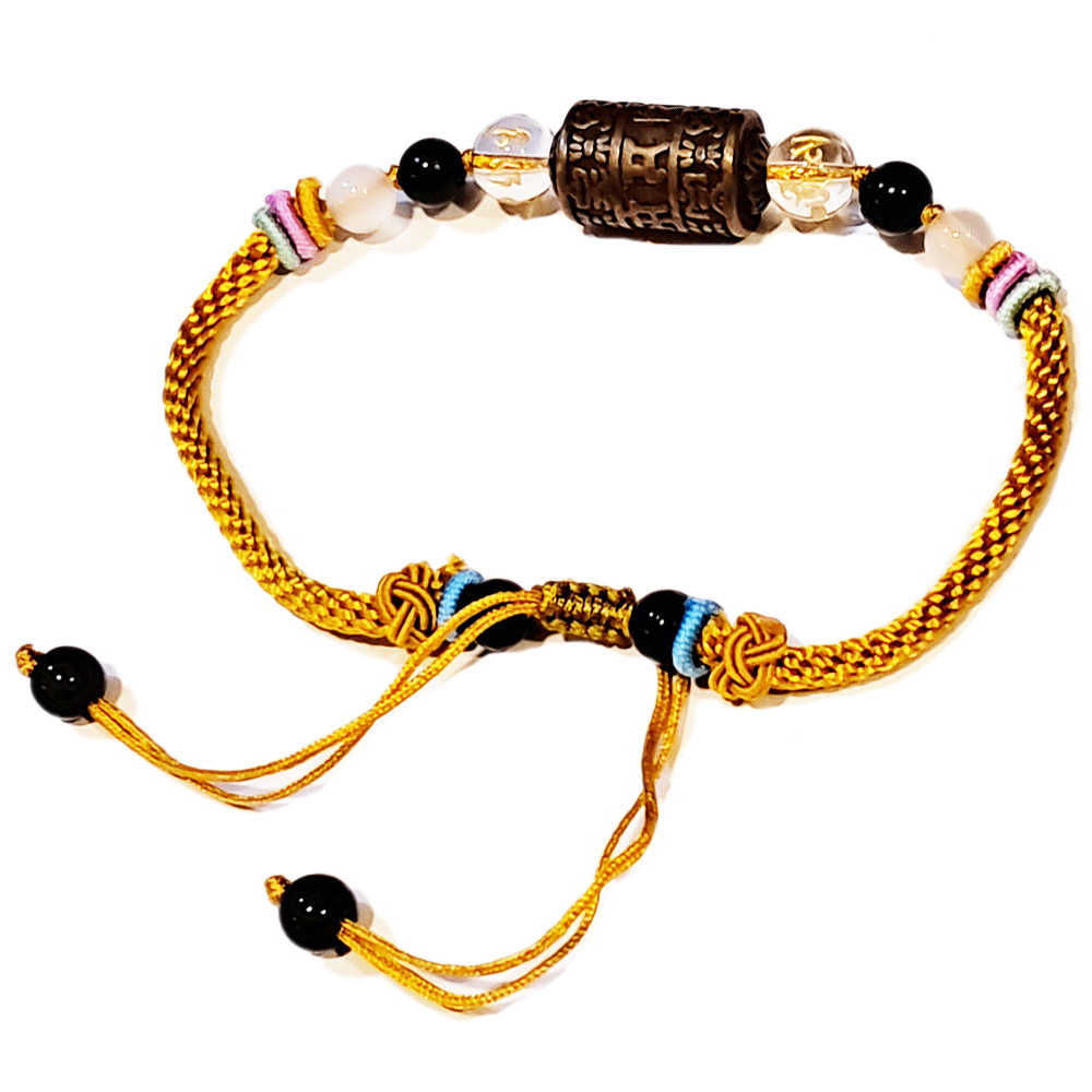 轉經輪{銅}中國結手鍊【十方】151662