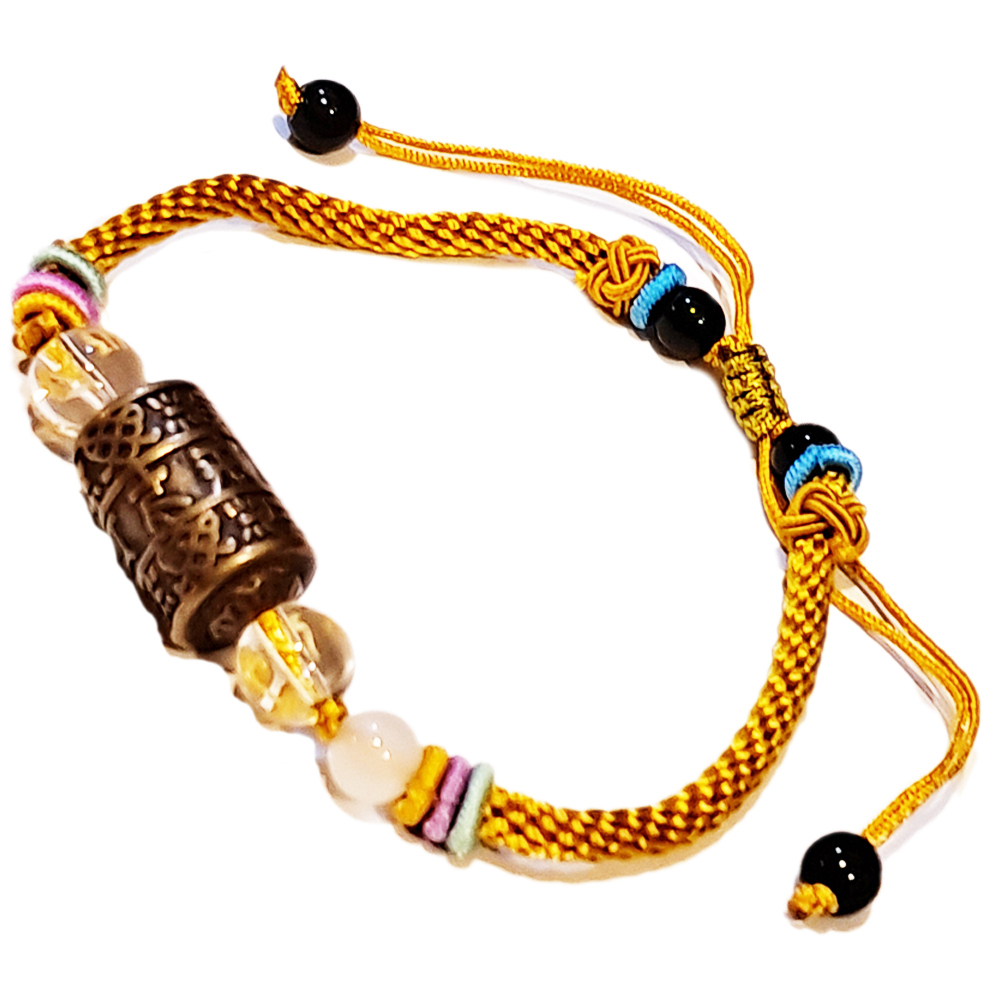 轉經輪{銅}中國結手鍊【十方】151693