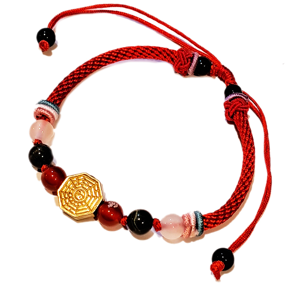 八卦{銅}中國結手鍊【十方】151738