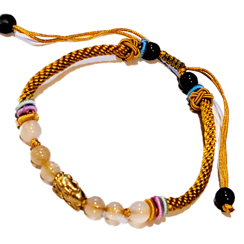 招財貔貅{金銅}中國結手鍊【十方】151698