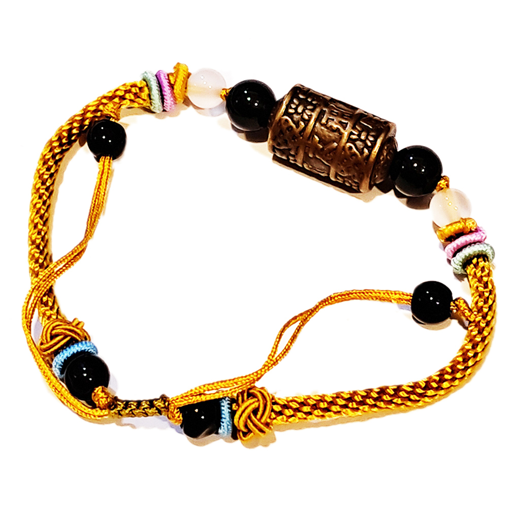 轉經輪{銅}中國結手鍊【十方】151701