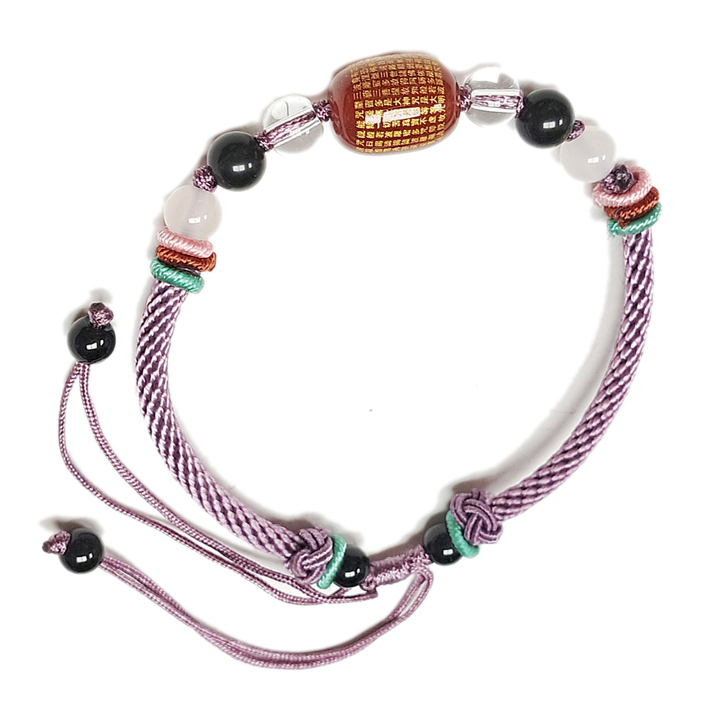 心經{紅玉髓}中國結手鍊【十方】151812