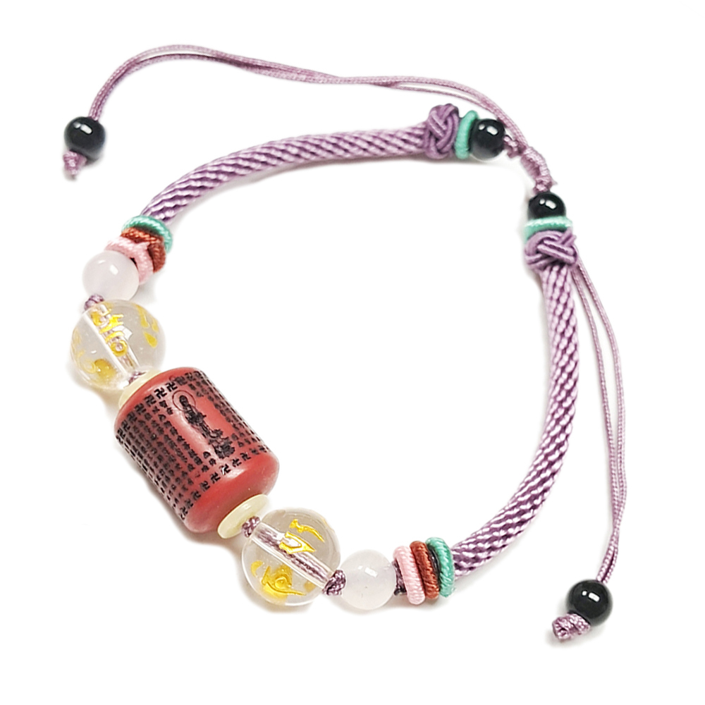 心經{硃砂}中國結手鍊【十方】151811