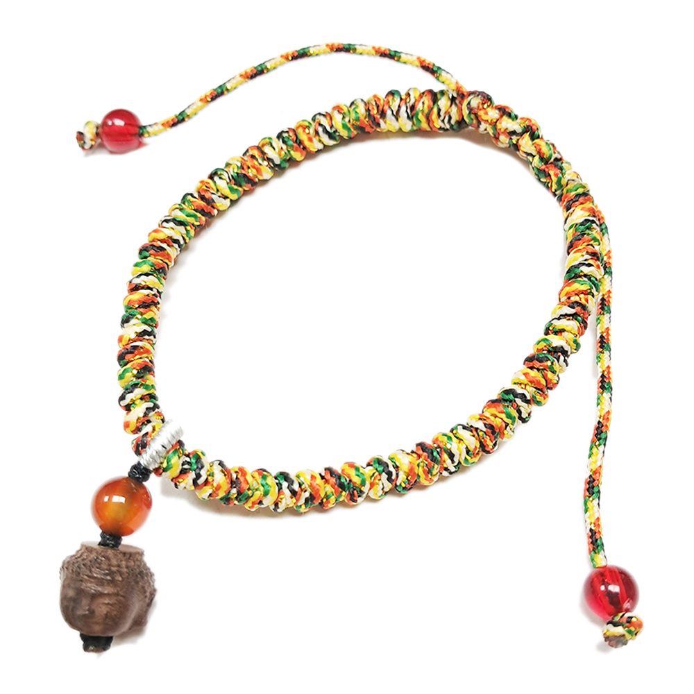 佛首{沉木}五色線手鍊【十方】151792