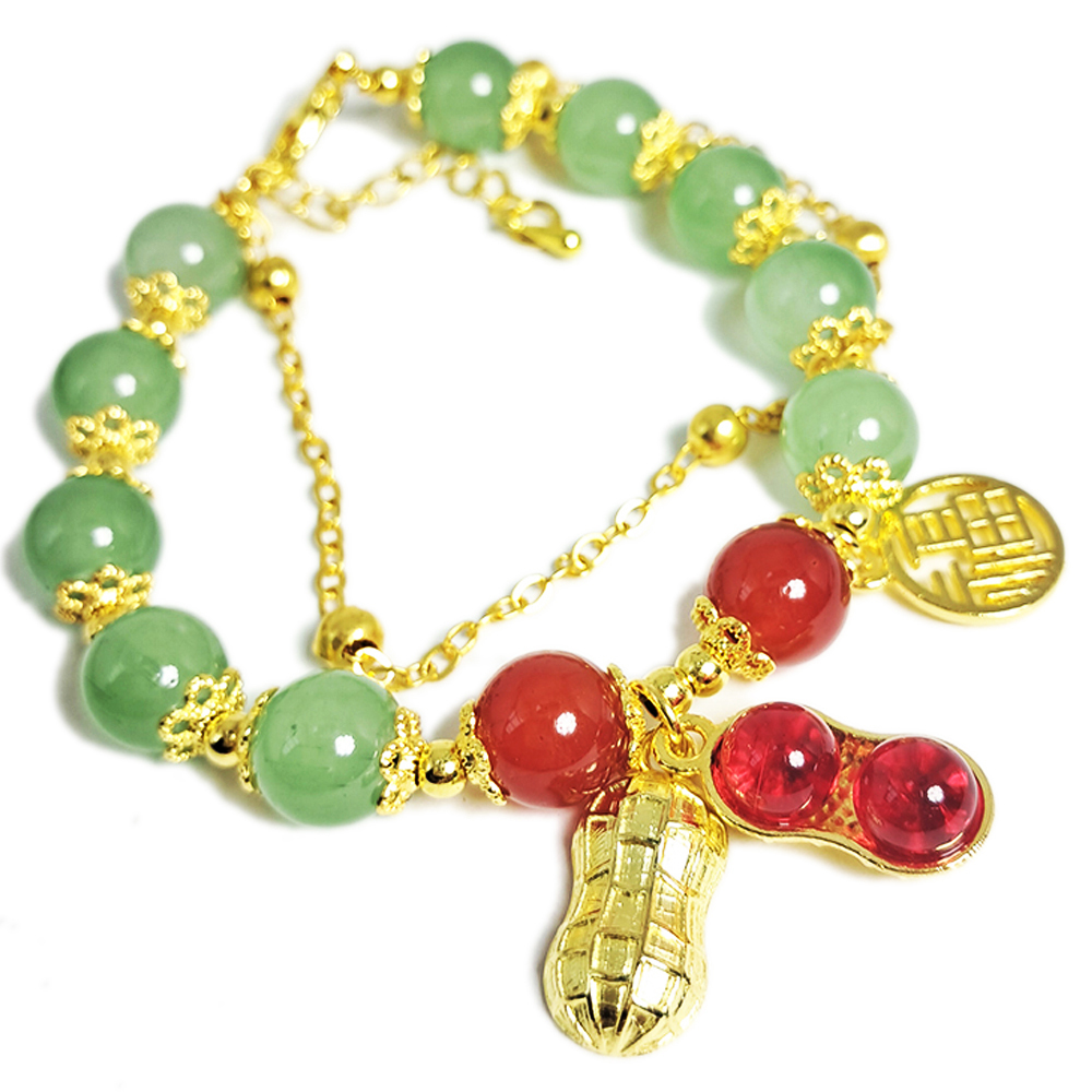 好事發生仿玉手串【十方】152580