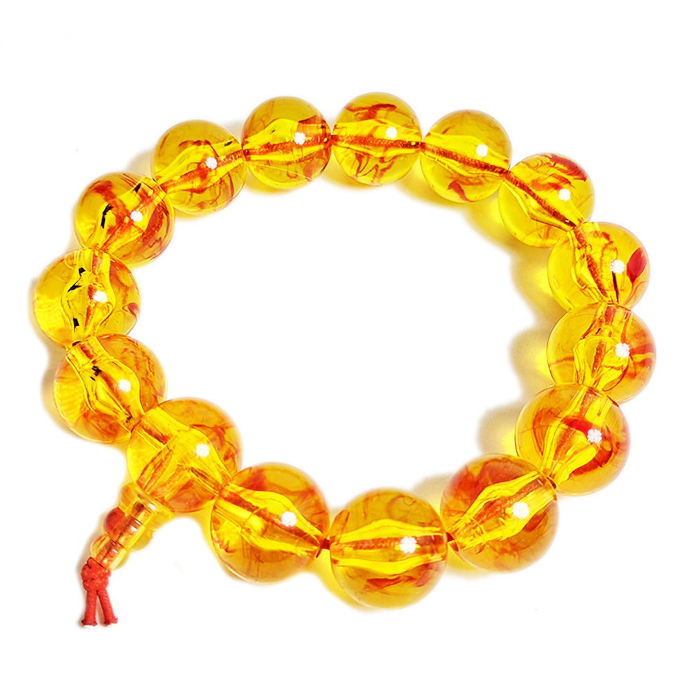 仿琥珀手珠13 mm【十方】152632