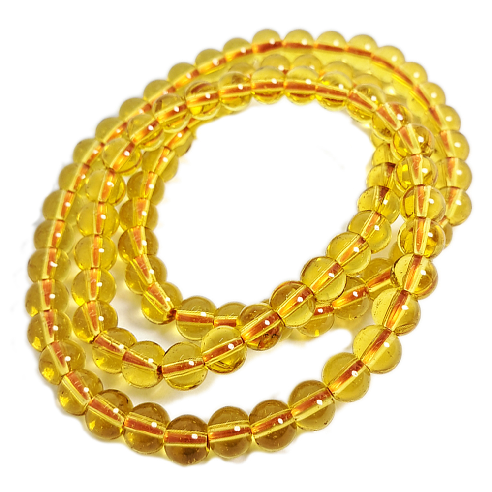 黃琉璃3圈90顆手珠6mm【十方】152637