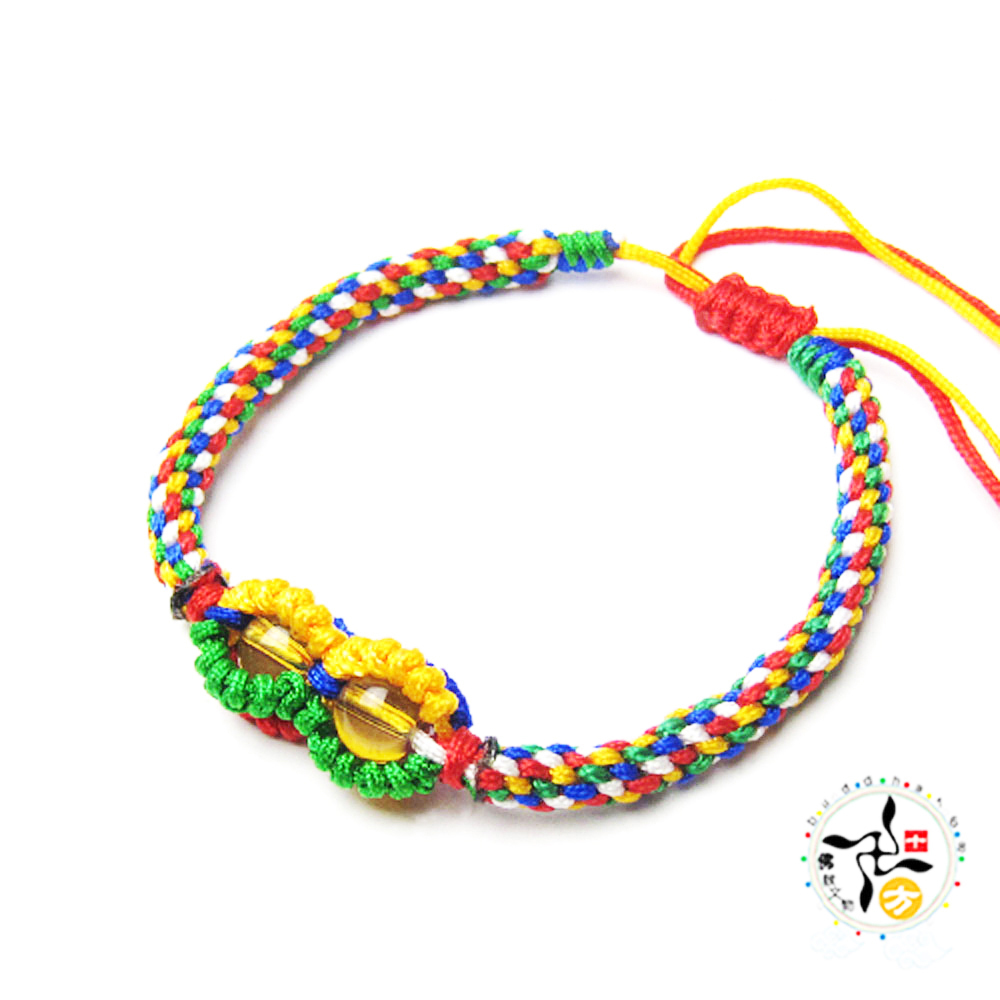 金剛杵五色線手鍊【十方】122509