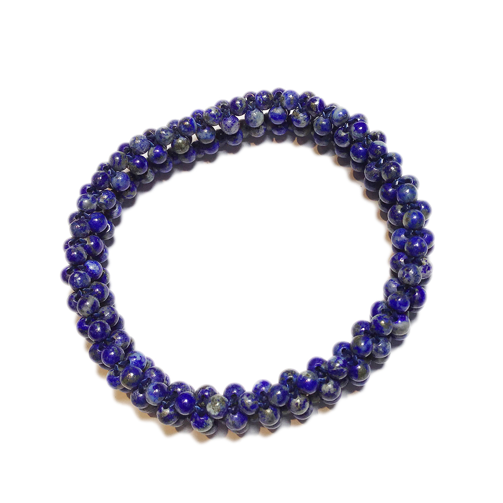 青金石圓滿手珠4mm【十方】122476