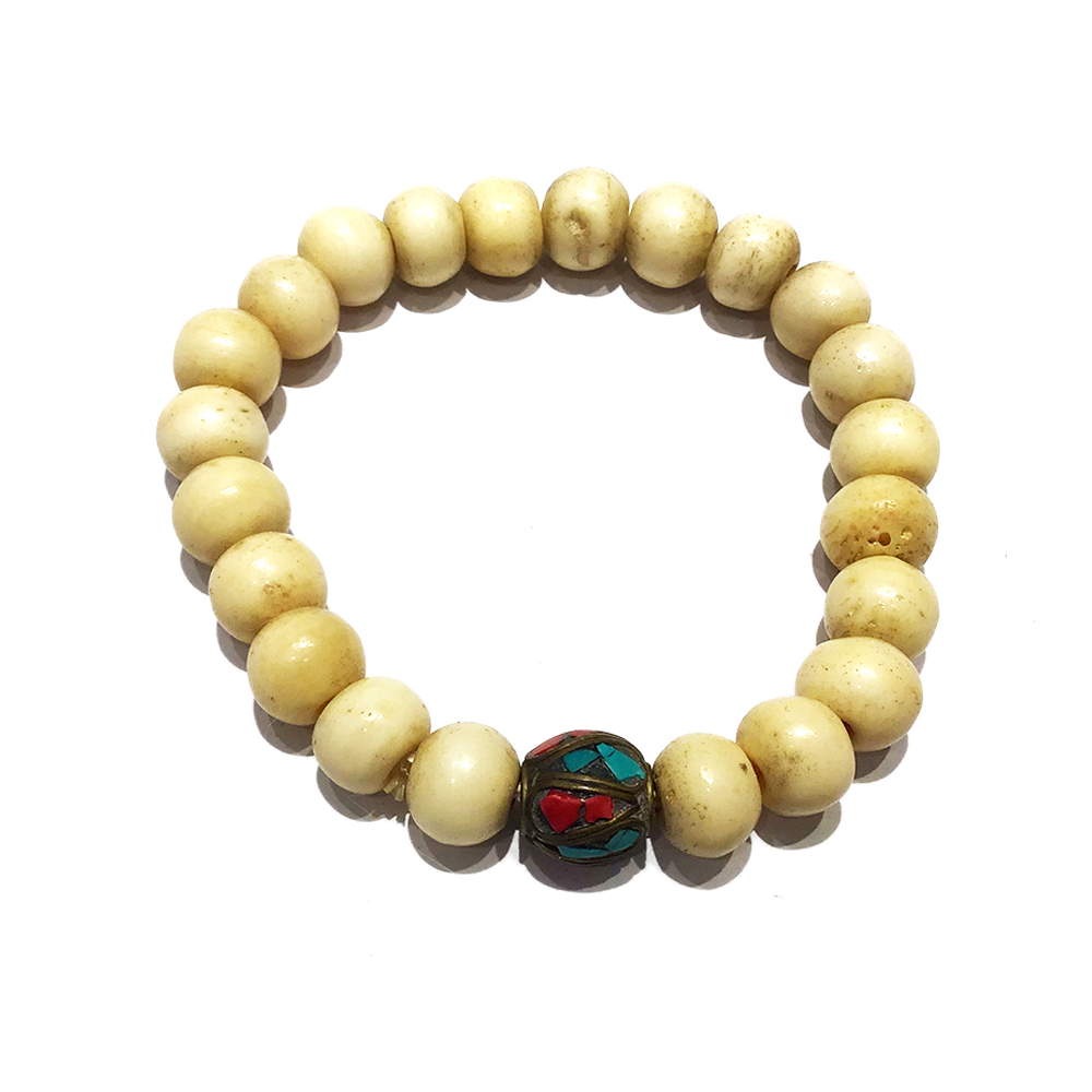 藏密銅珠骨珠手珠10mm【十方】128231