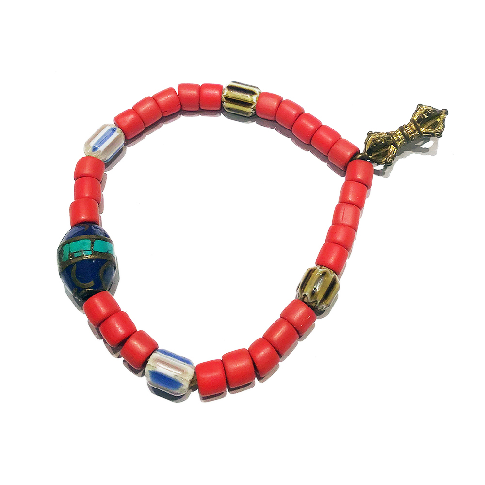 金剛鈴杵火山琉璃手珠6mm【十方】128314