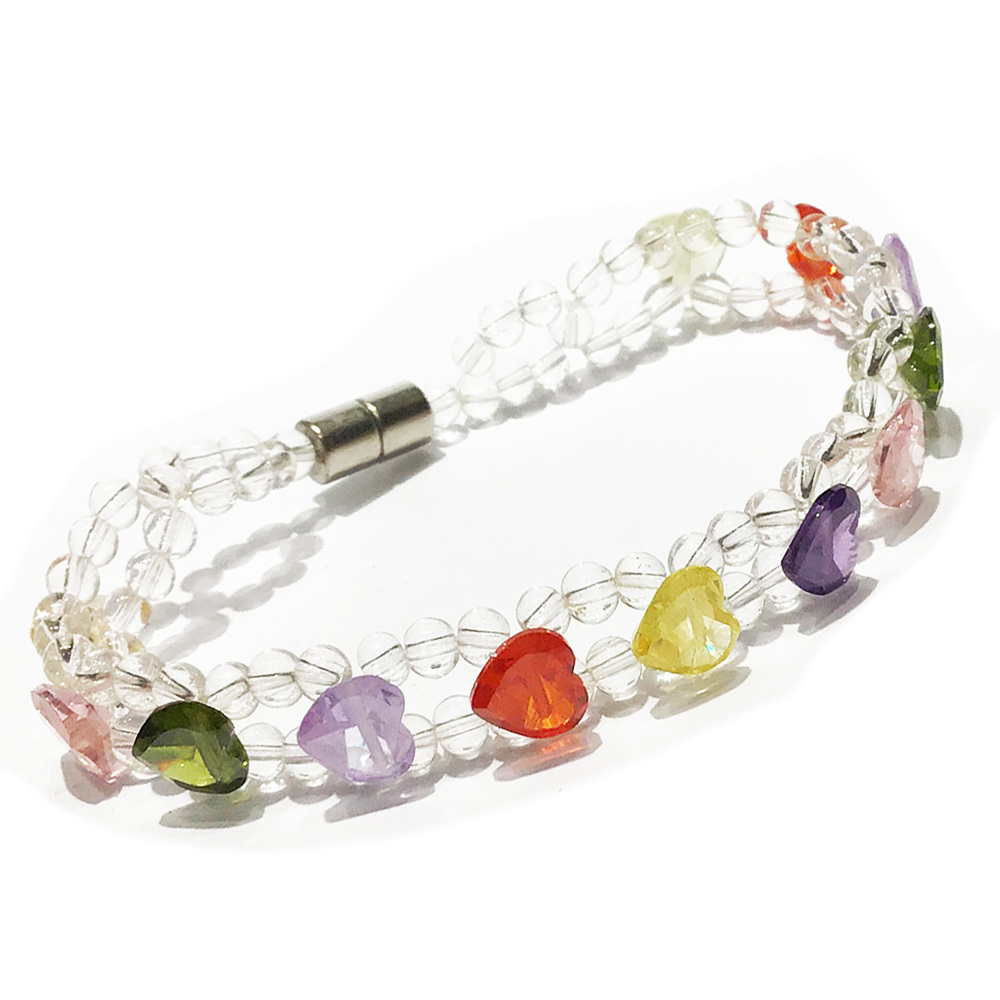 五行{鋯石}水晶手鍊【十方】128711