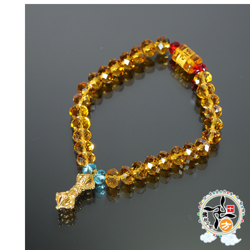 轉經筒&金剛杵&黃晶鑽手珠【十方】129503