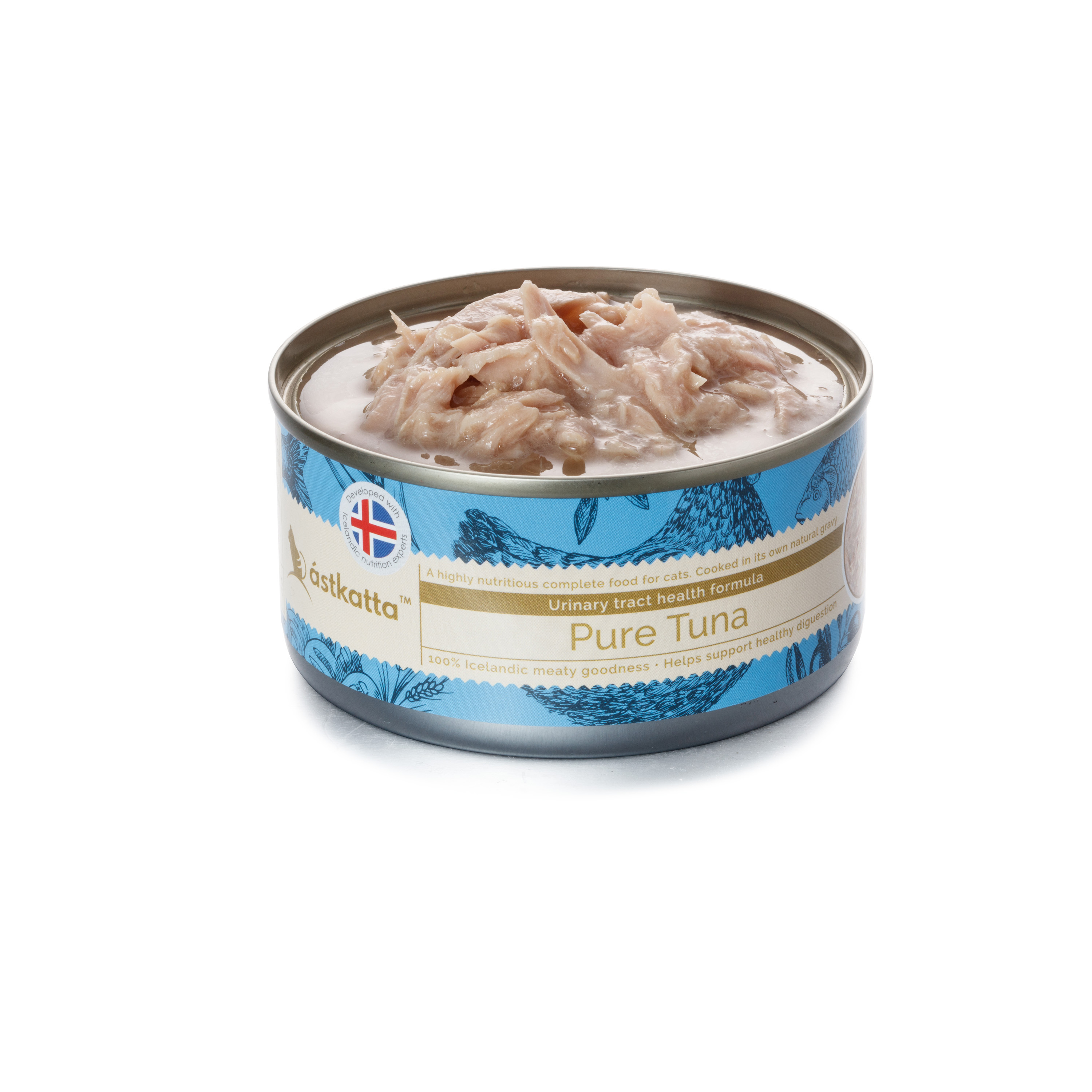 Astkatta – 白鰹吞拿魚肉泌尿系統友善配方 (低磷) Pure Tuna 170g