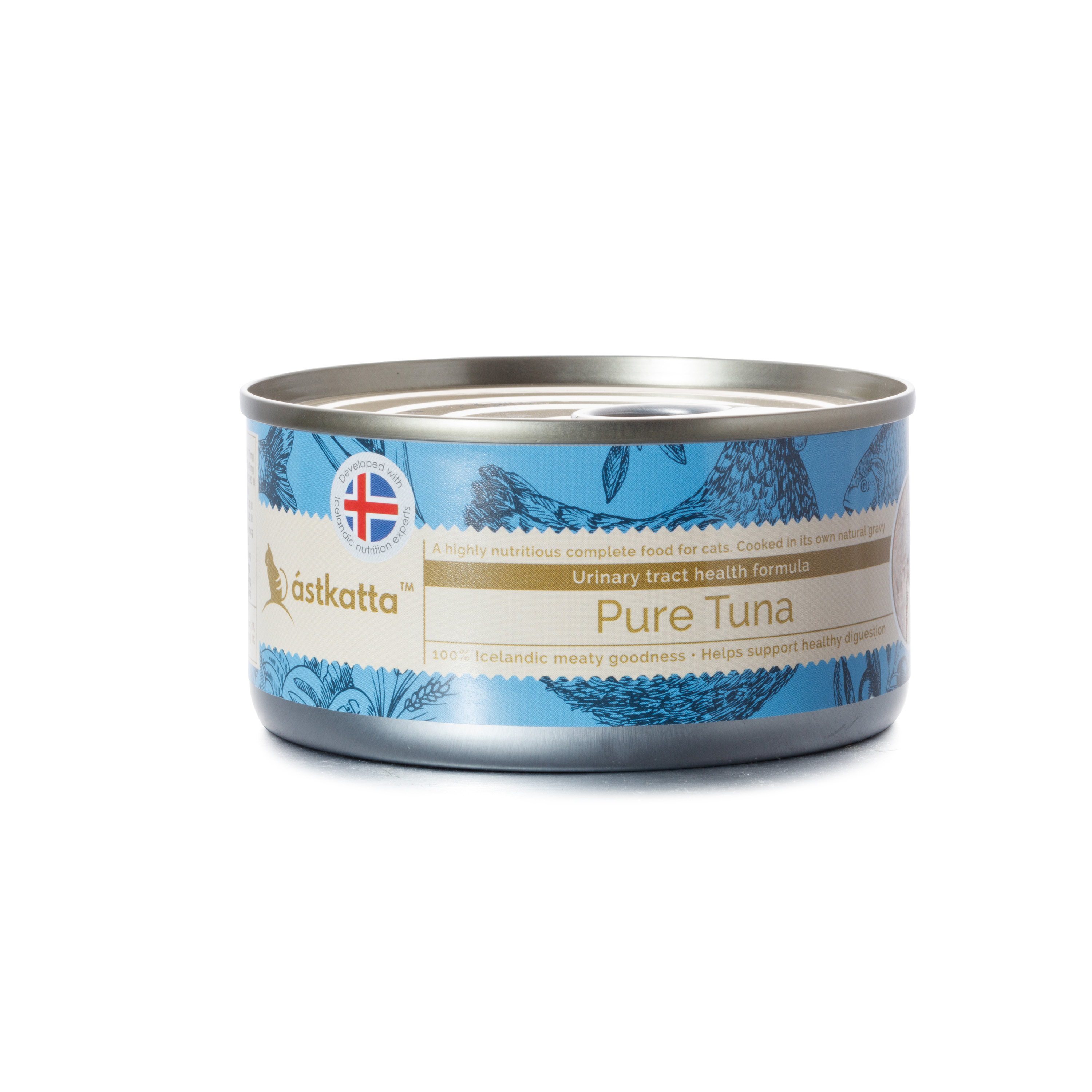 Astkatta – 白鰹吞拿魚肉泌尿系統友善配方 (低磷) Pure Tuna 170g