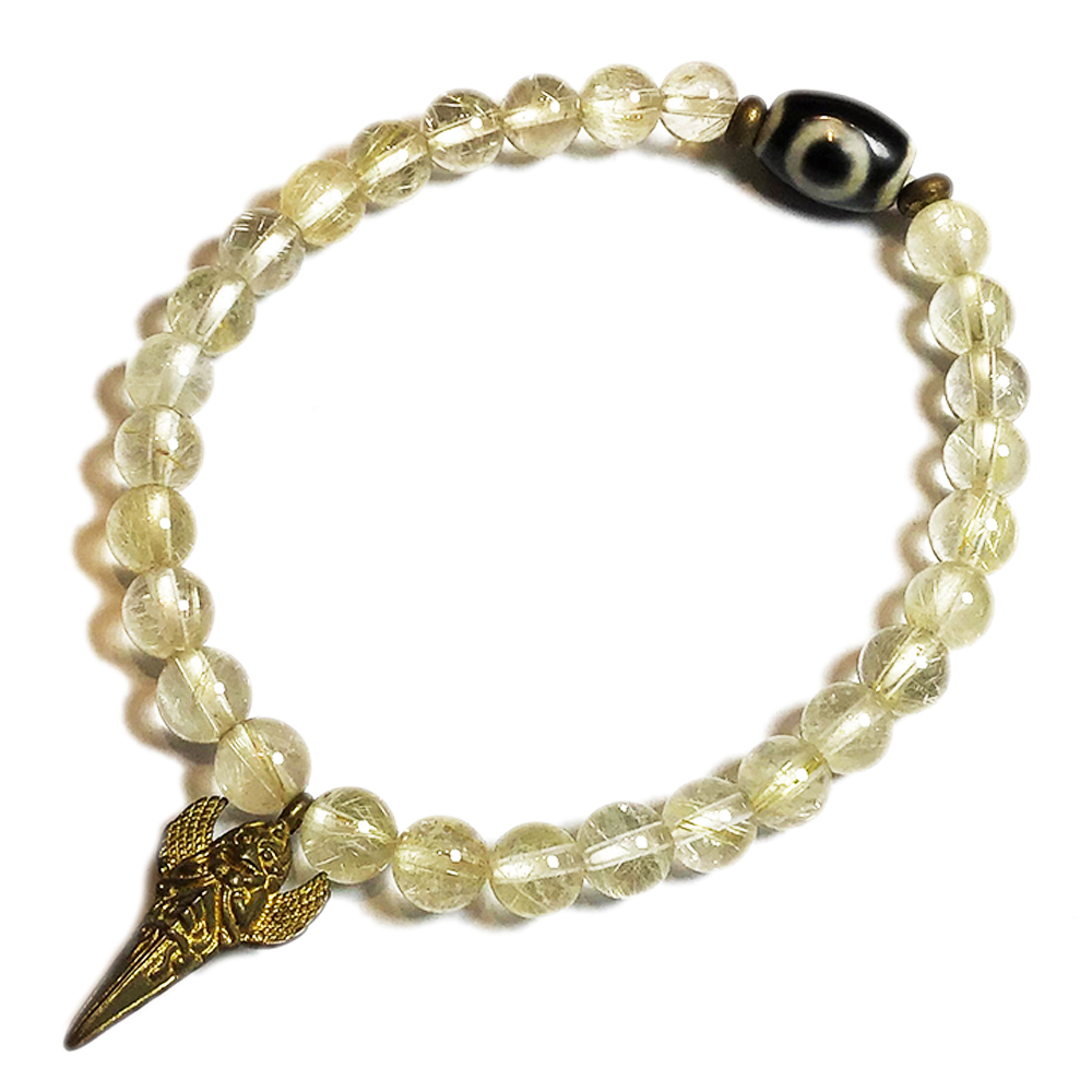 天珠&鈦晶手珠6mm【十方】129709