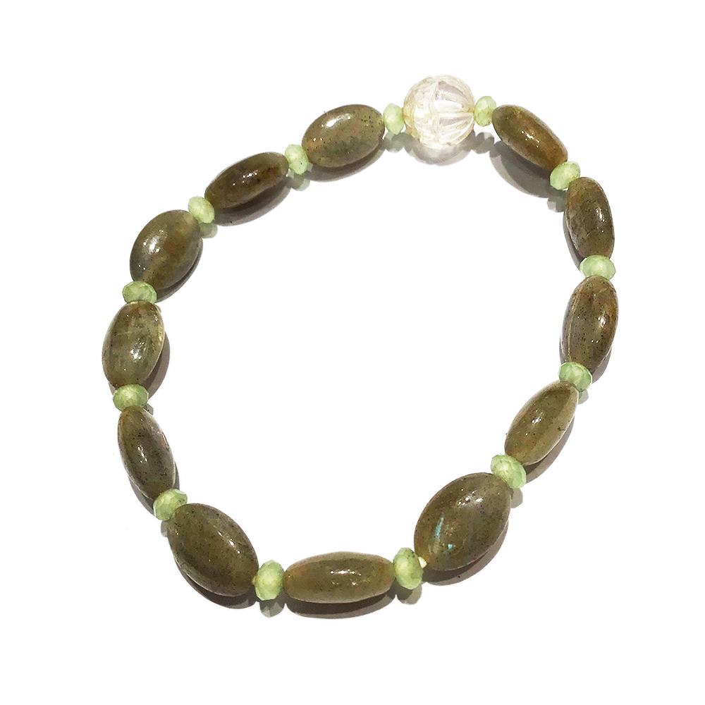 藍光石手珠12*8mm【十方】131671