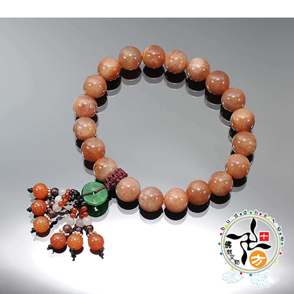 太陽石手珠9mm+圓滿流蘇【十方】131896