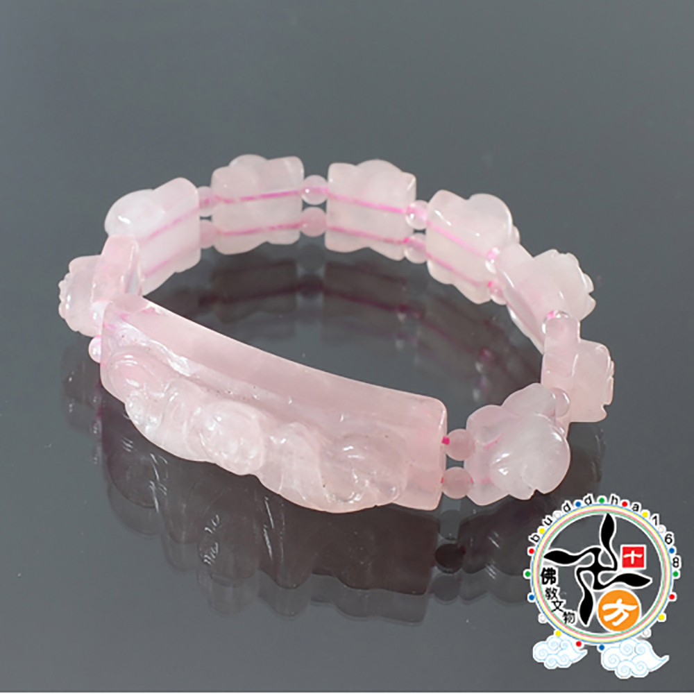 福在眼前粉晶手環【十方】132187