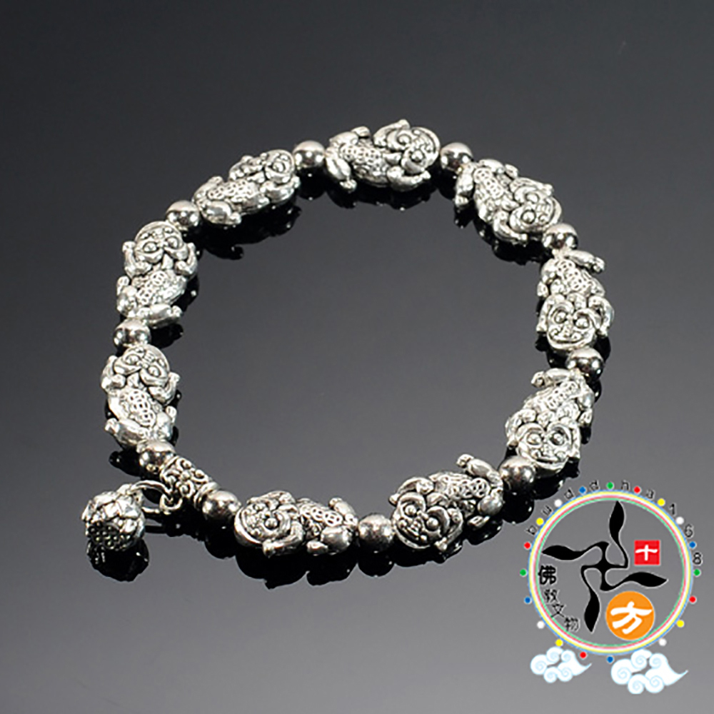 貔貅{藏銀}手鍊【十方】132731