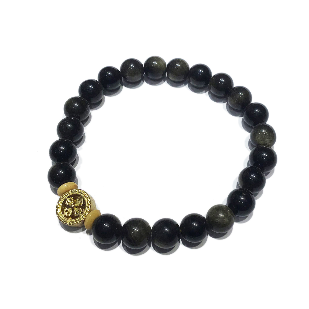 十字杵+金曜岩手珠8mm【十方】133211