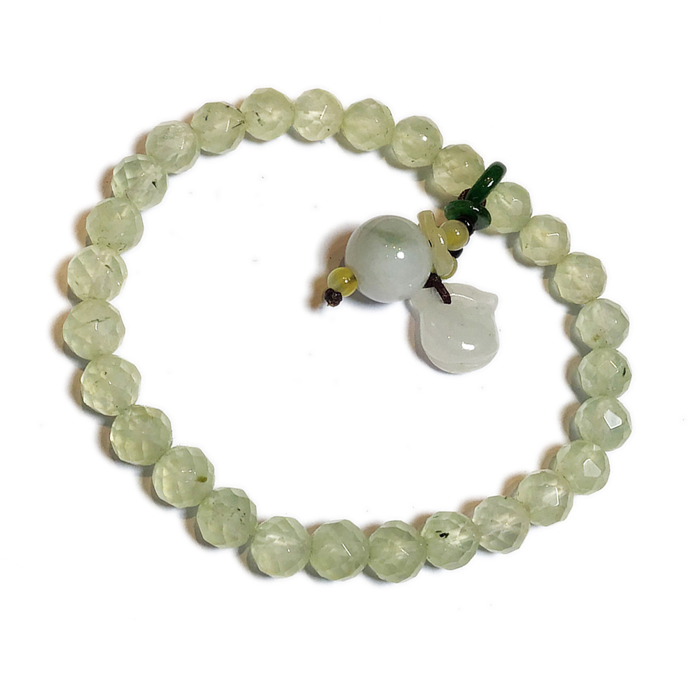 葡萄石{晶鑽}手珠6mm【十方】134343