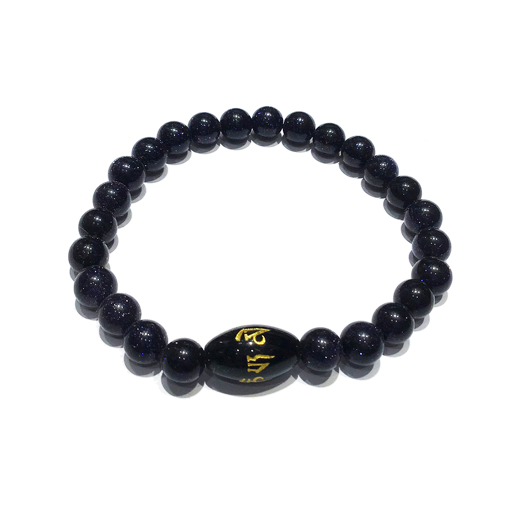 六字真言+藍沙石6mm【十方】134359