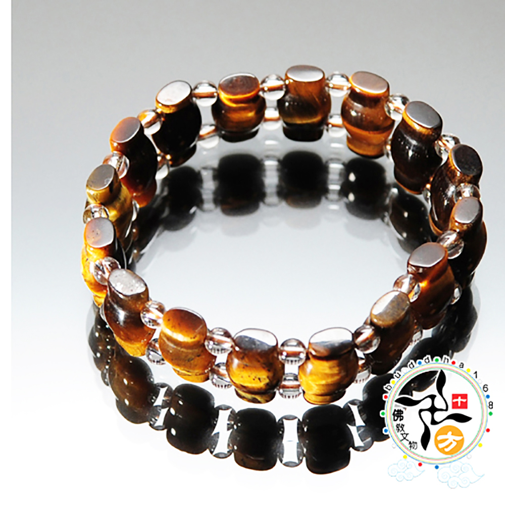 寶瓶{虎眼石}手珠【十方】134059