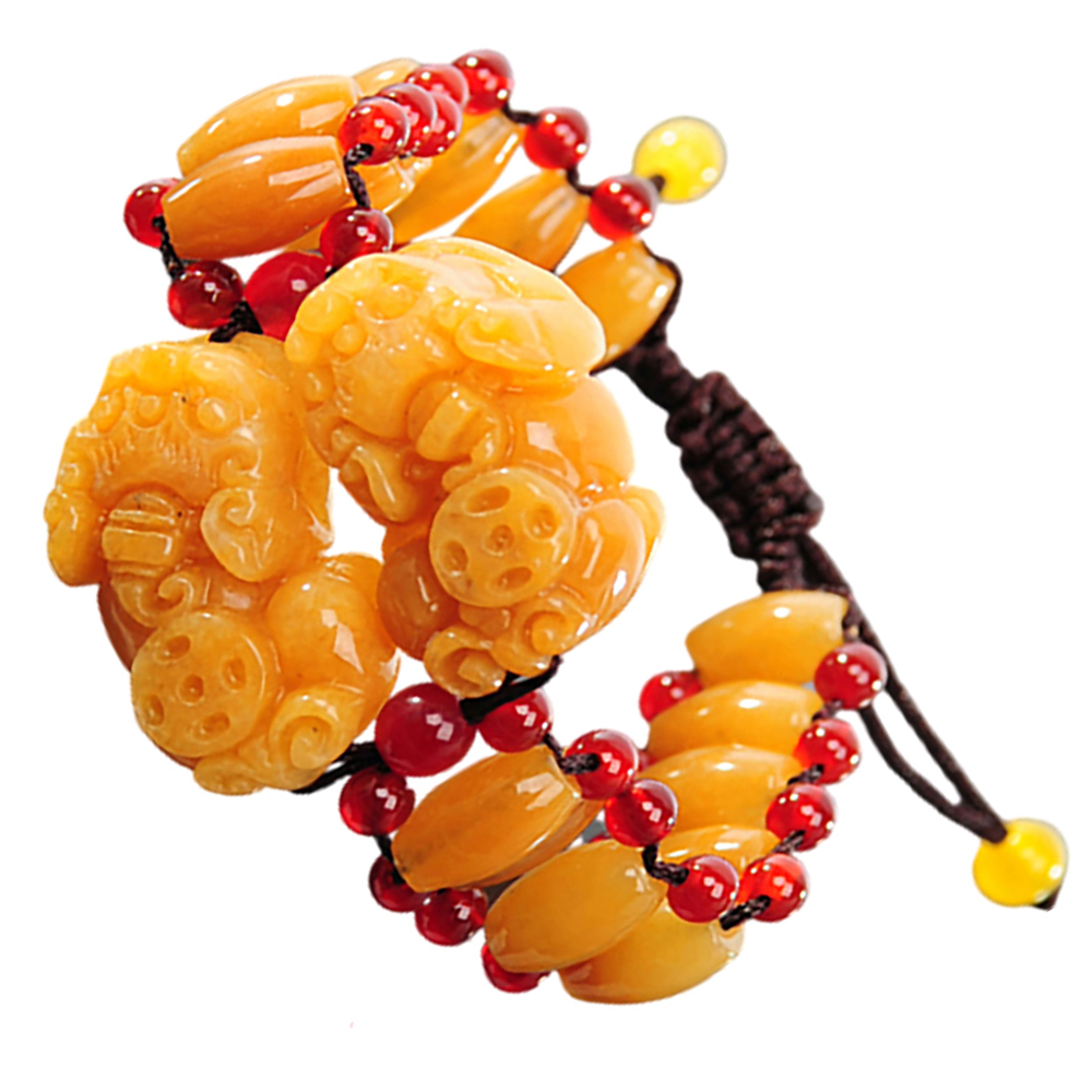 貔貅{黃玉}手鍊【十方】134577