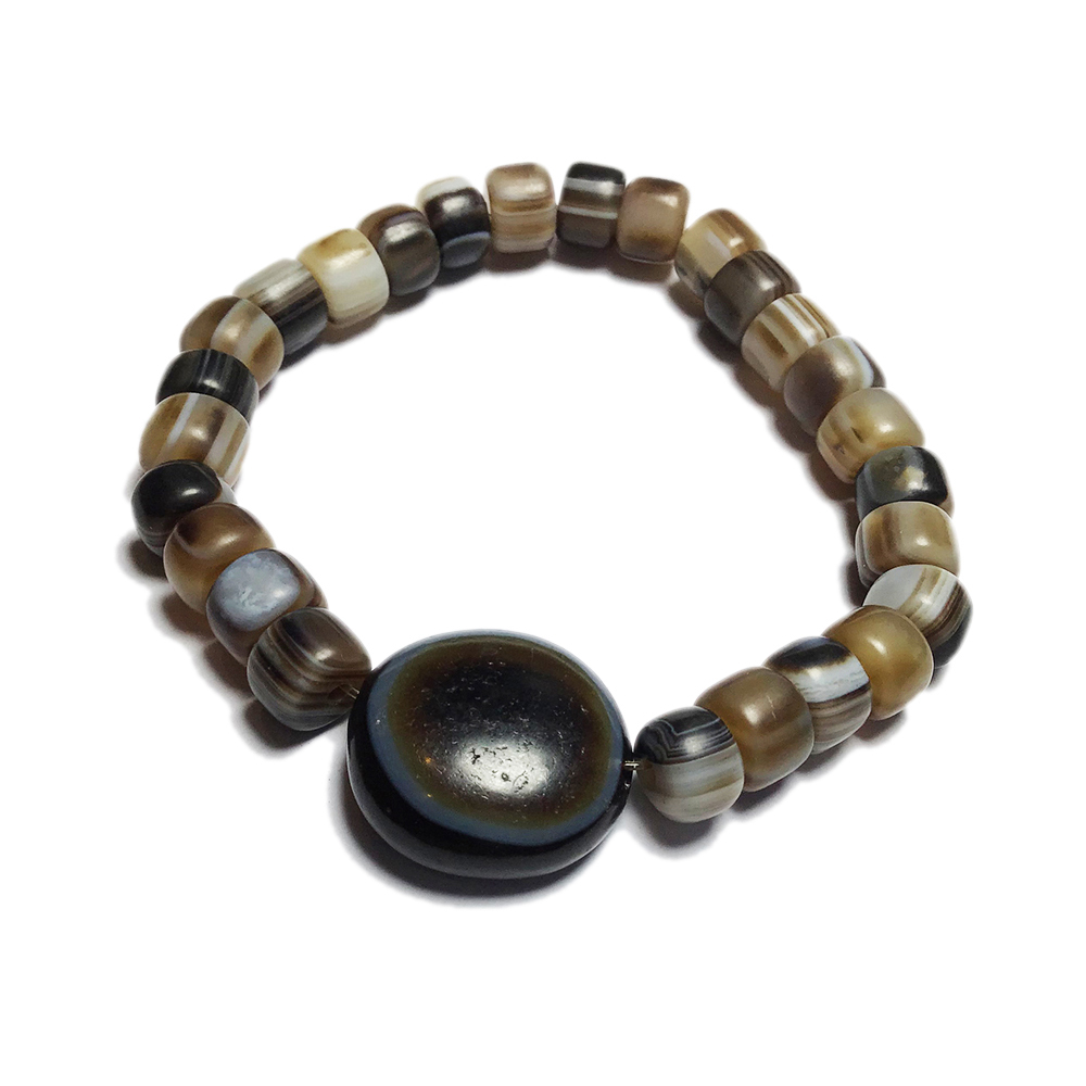 老藥師珠+藥師珠手珠8*6mm【十方】135677