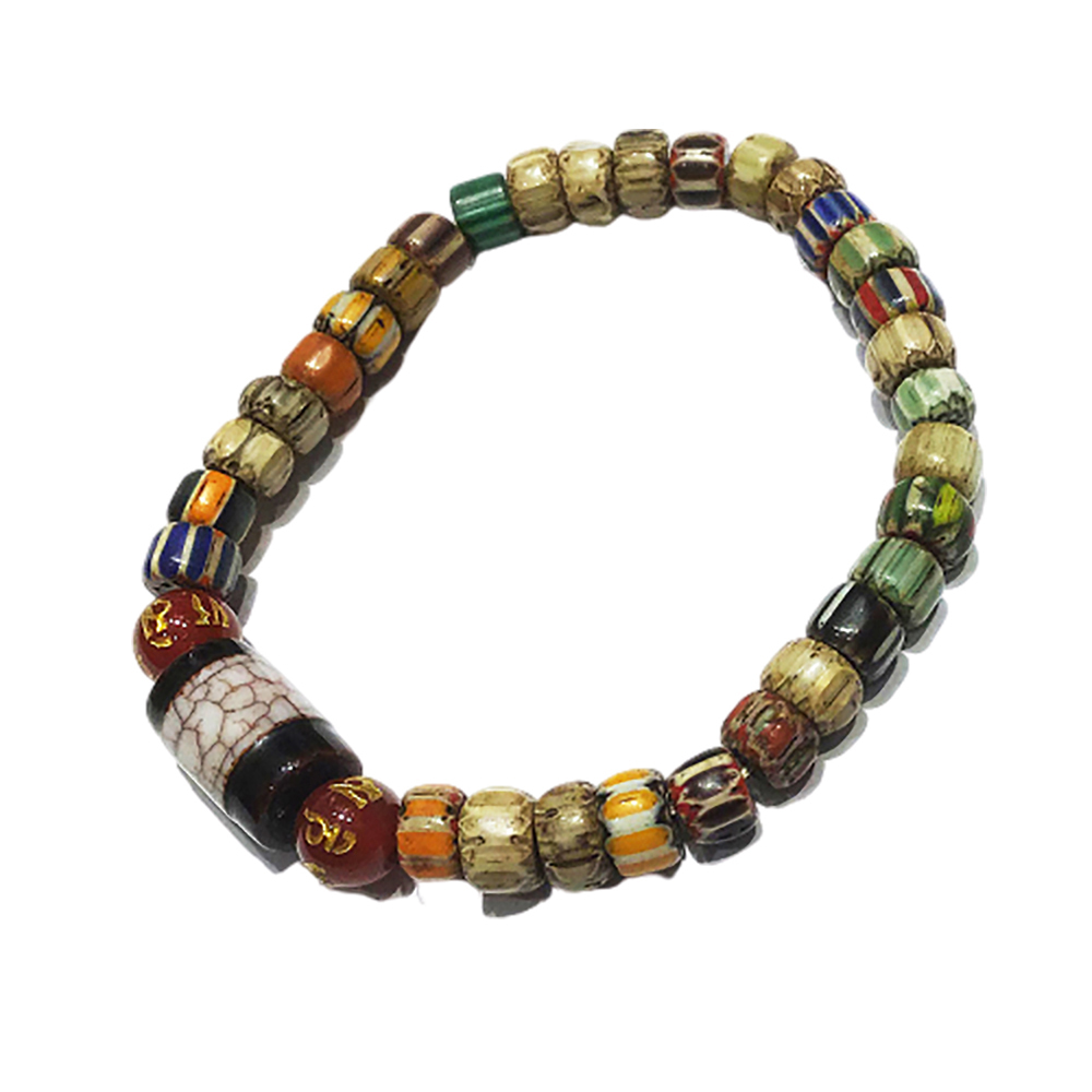 火供珠+雪芙蘭琉璃手珠7 mm【十方】136127