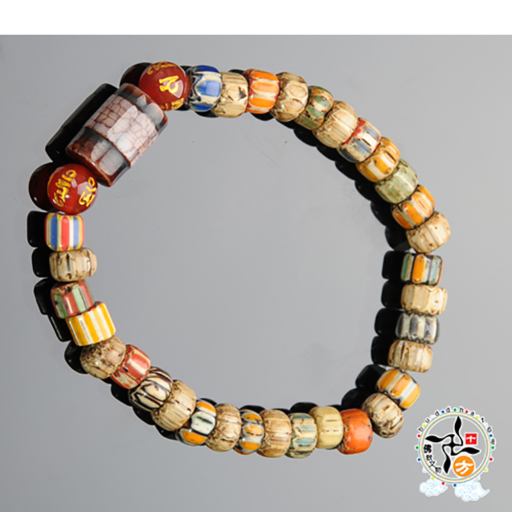 火供珠+雪芙蘭琉璃手珠 7mm【十方】136129