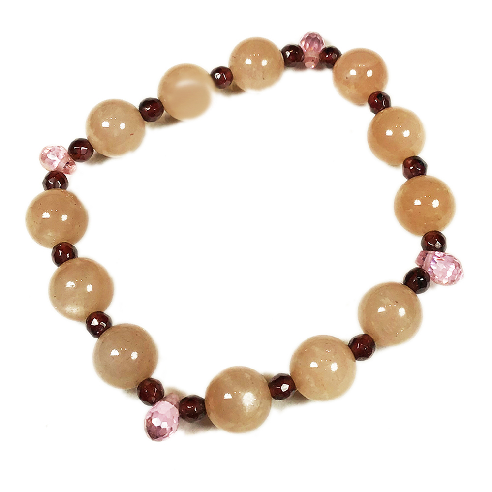 水滴型{鎬石}+太陽石手珠10mm【十方】139314