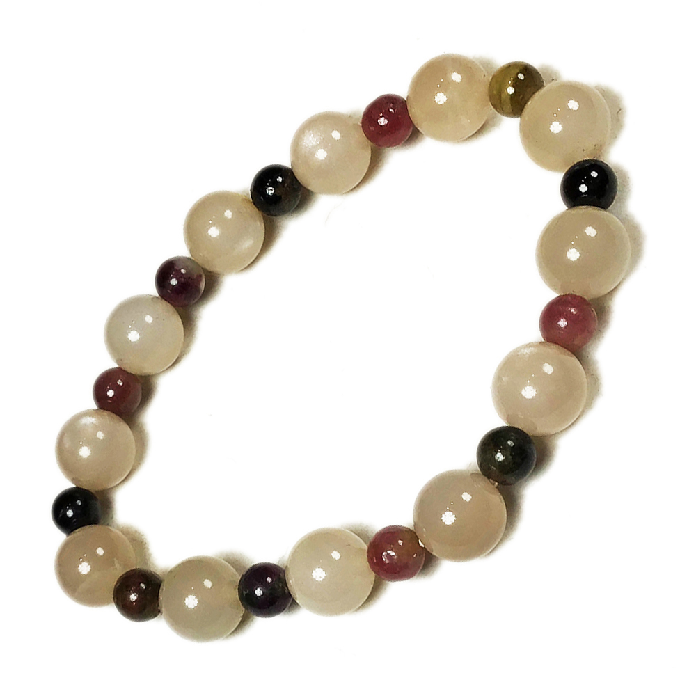 碧璽+太陽石手珠10mm【十方】139383