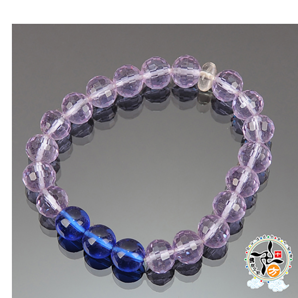 水晶琉璃手珠10mm【十方】139333