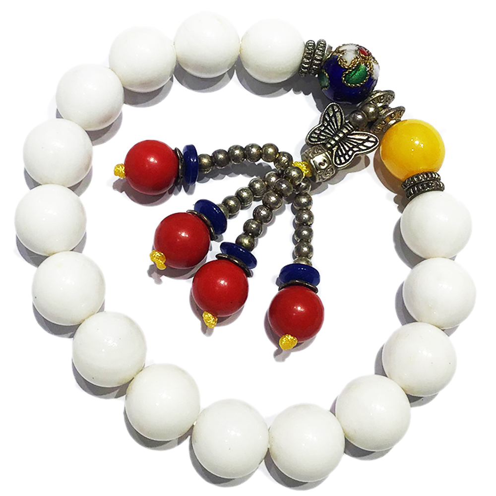 硨磲手珠+流蘇10mm【十方】139960