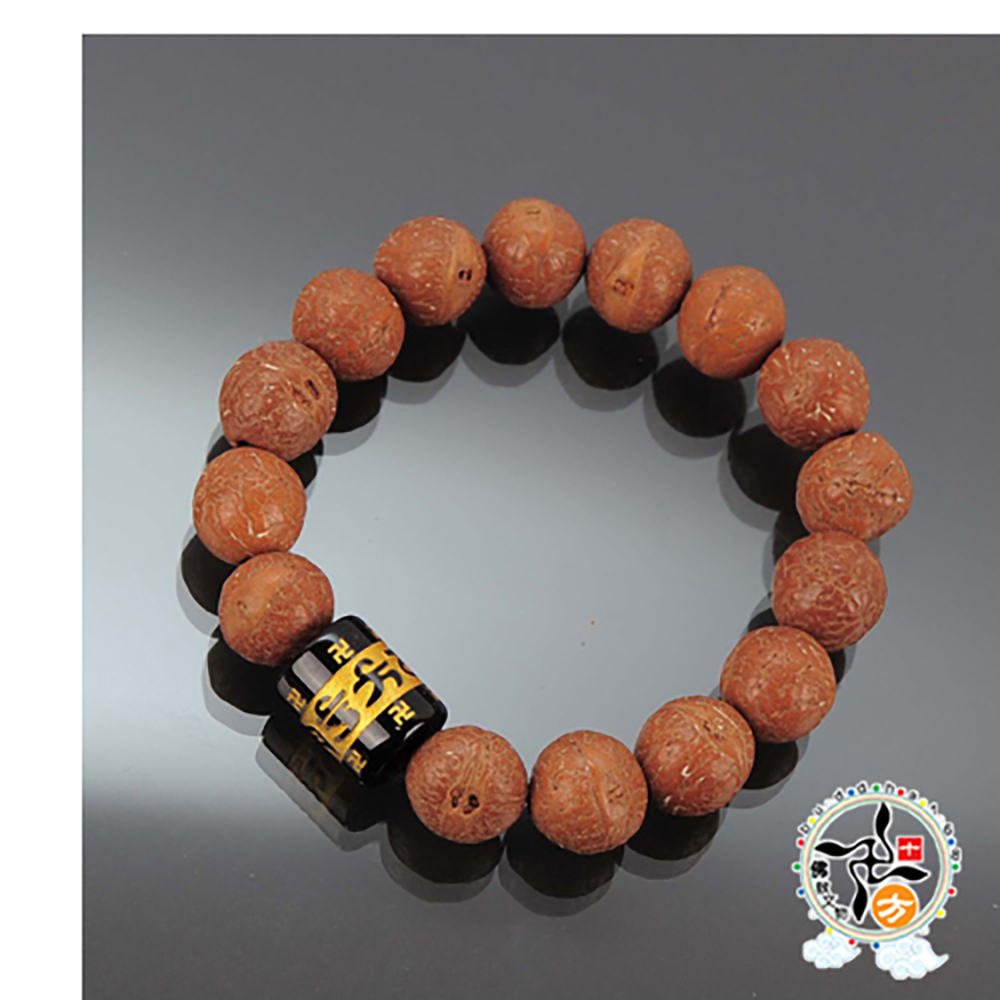 轉經輪+鳳眼菩提手珠12mm【十方】141162