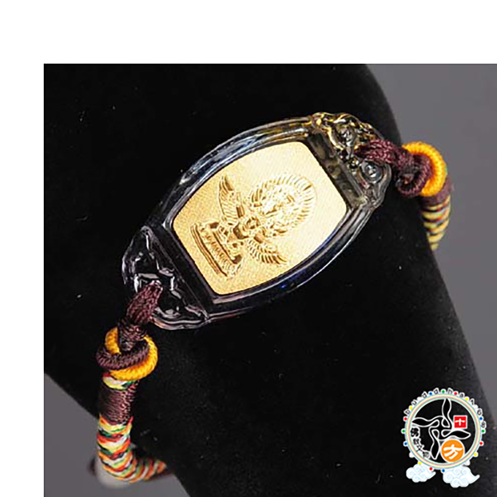 遍淨天菩薩琉璃五色線手鍊【十方】141011