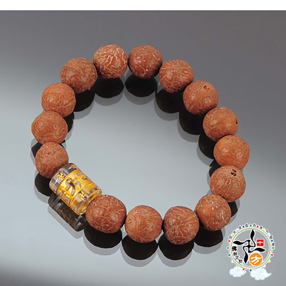 轉經輪+鳳眼菩提手珠12mm【十方】141163