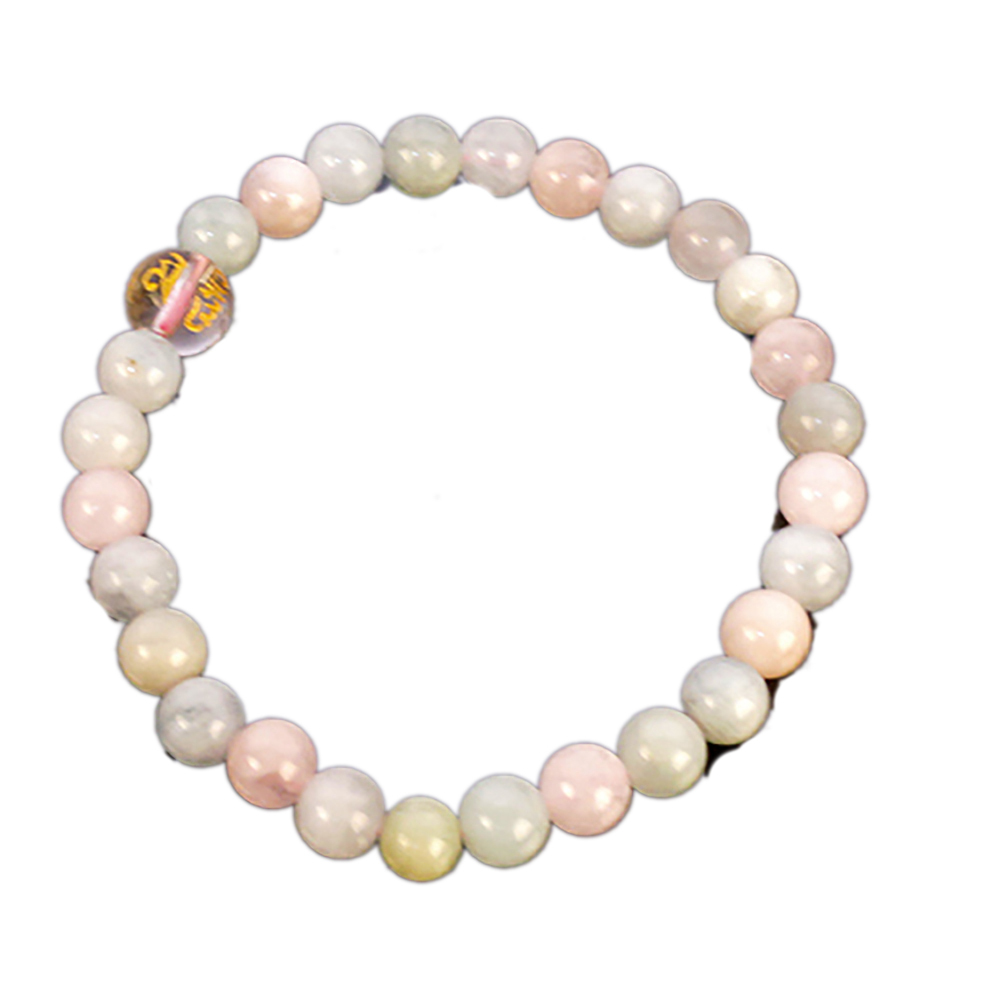 六字真言+摩根石手珠6mm【十方】142903