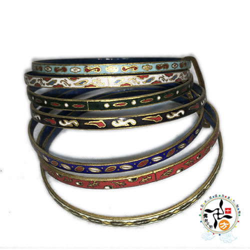 好運連環景泰藍手環【十方】143313