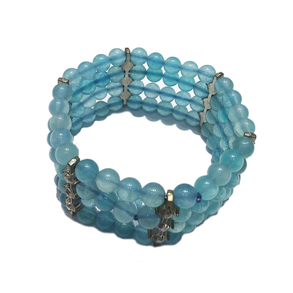 好運連環天河石手珠 6.5mm【十方】143046