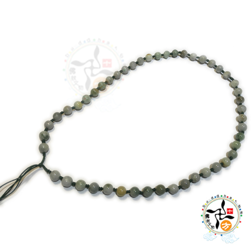 玉珠 緬甸玉 項鍊9mm【十方】143633