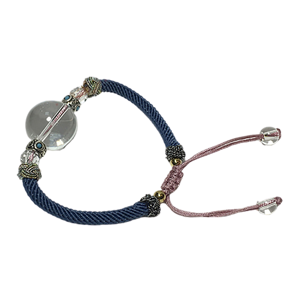 有求必應水晶球祈願藍色手鍊 1.6cm【十方】145609