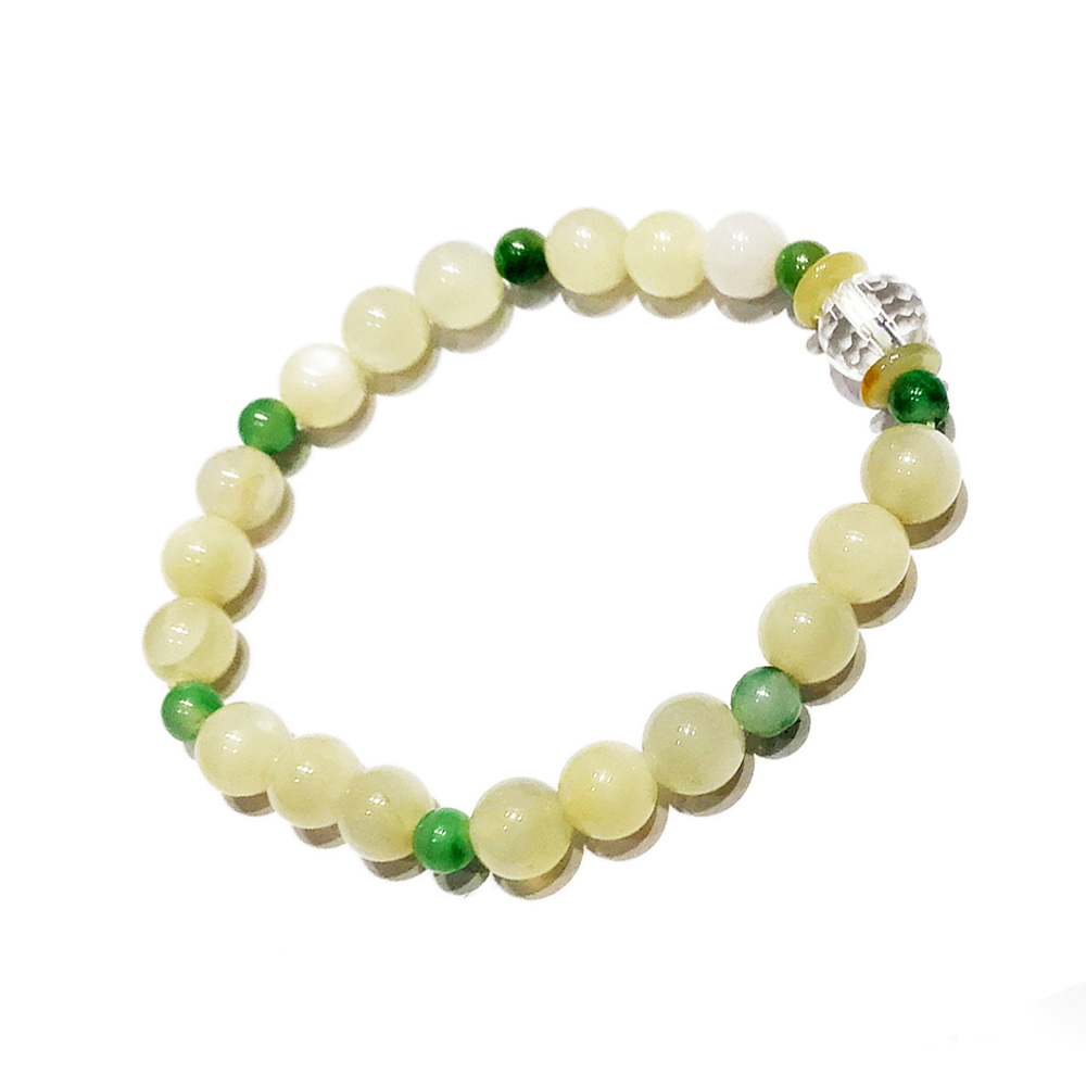 水晶&月光石手珠 7mm【十方】145748