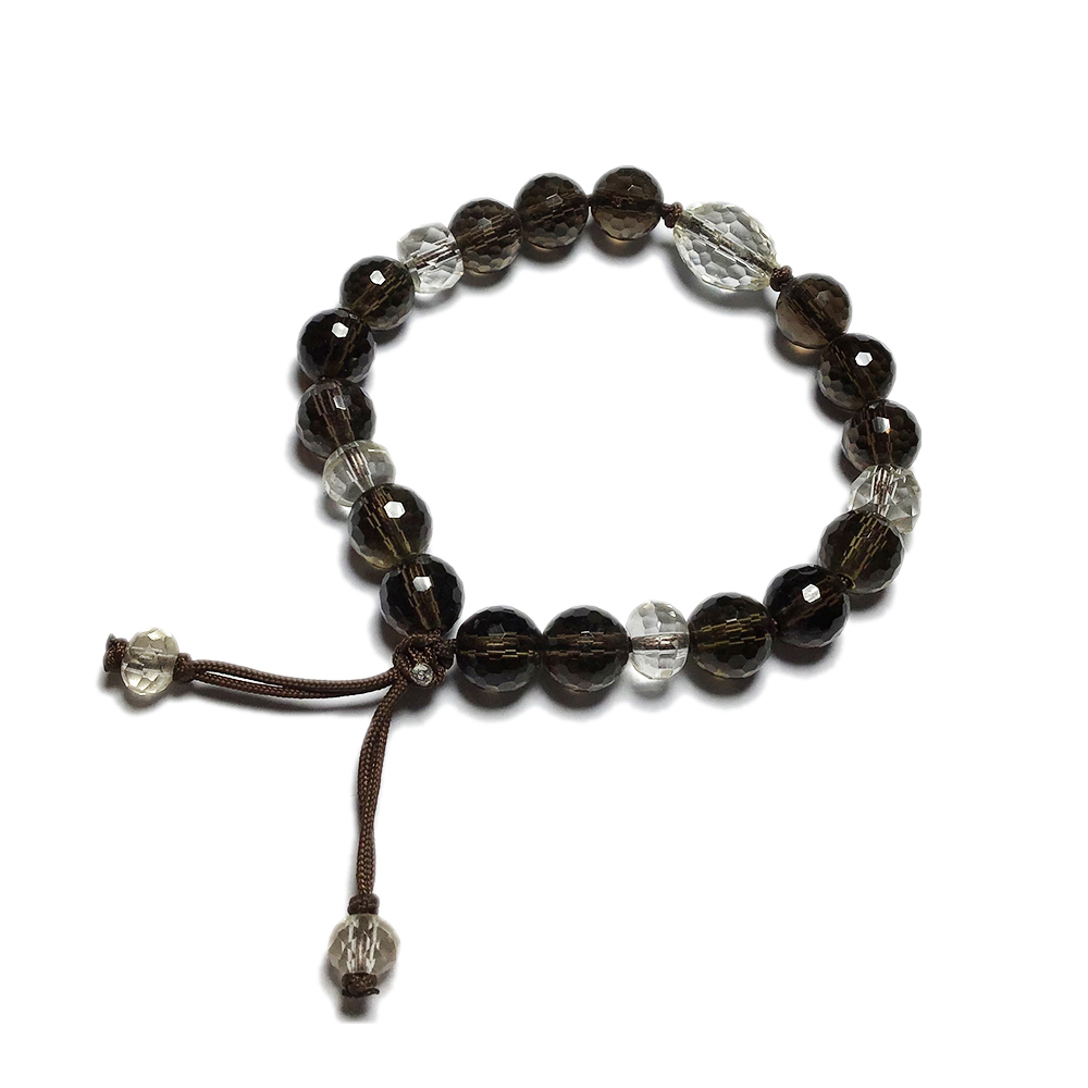 茶晶晶鑽手珠8mm【十方】146959