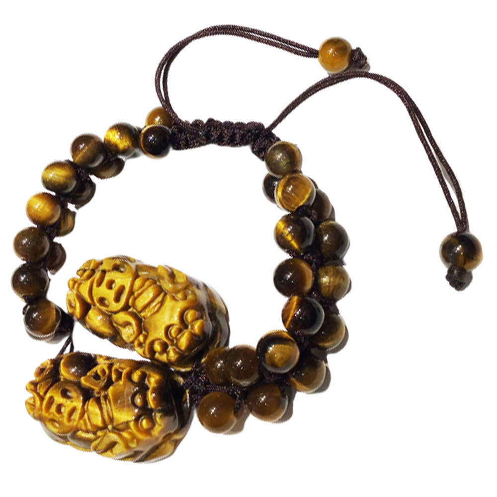 招財貔貅虎眼石手鍊【十方】148339